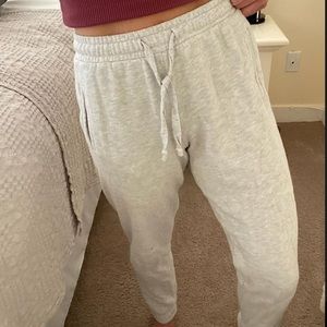 Brandy Melville Light Gray Sweatpants